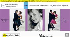Desktop Screenshot of faythekubik.com